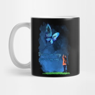 Butterfly, Positive, Spiritual, Kyte, Dreams Mug